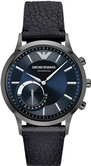 Emporio Armani ART3004 Connected Smartwatch with Black Leather